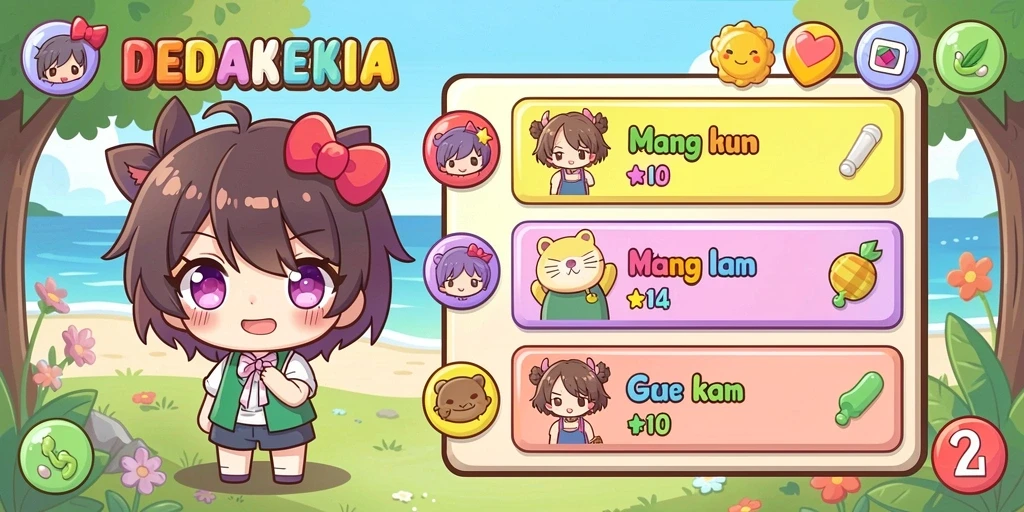 rajajuara - Fitur upgrade karakter yang menarik.